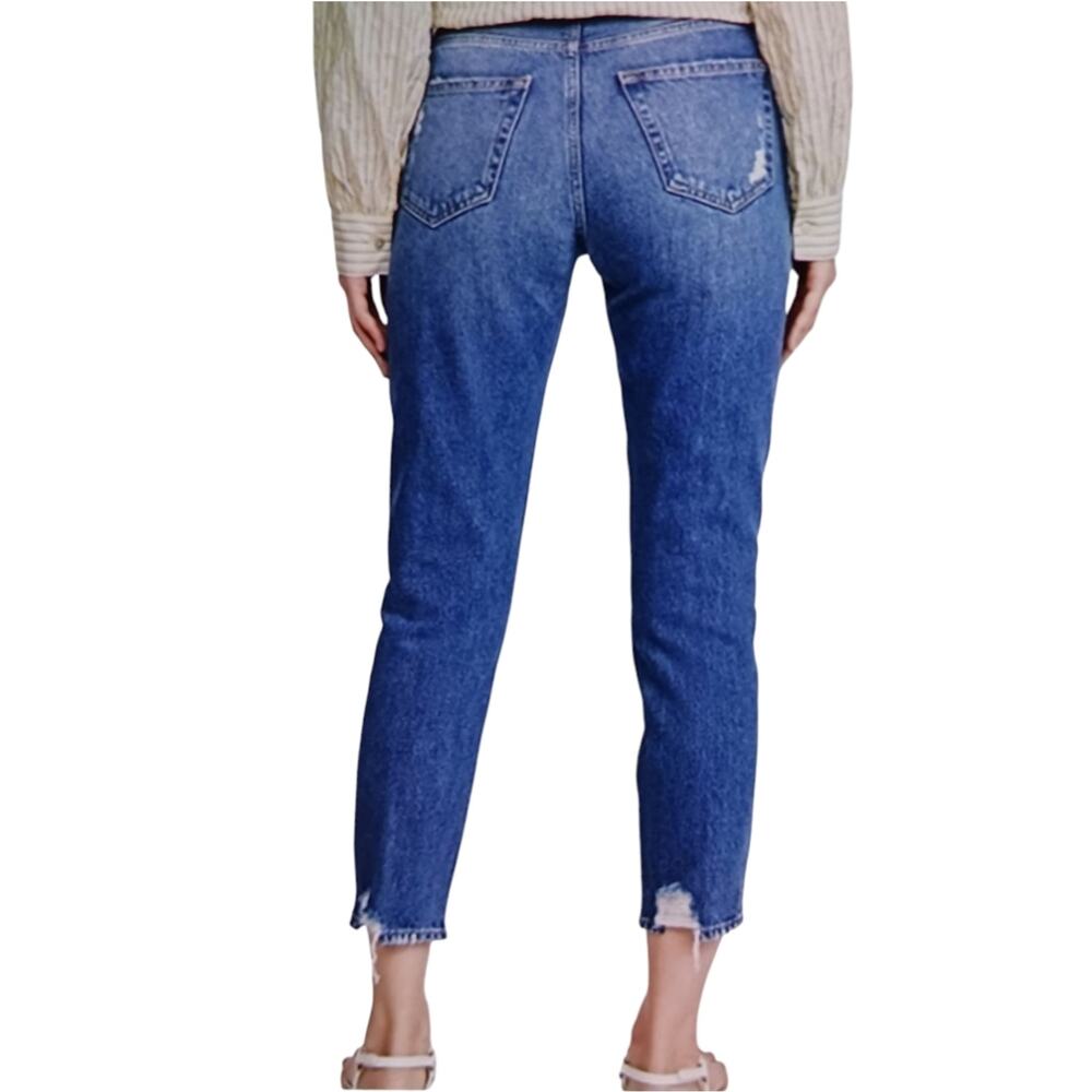 Frame Le Original High Rise Chewed Hem EUC $239 Size 33 J1680 - Picture 4 of 11